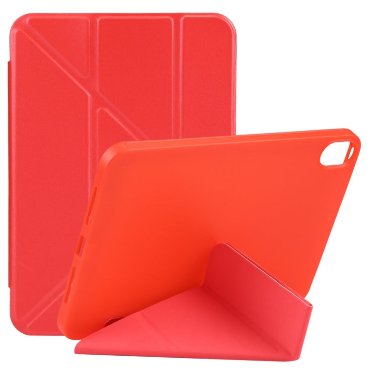 For iPad mini 6 TPU Horizontal Deformation Flip Leather Tablet Case with Holder