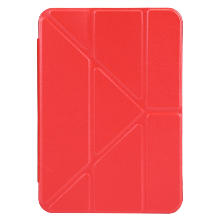 For iPad mini 6 TPU Horizontal Deformation Flip Leather Tablet Case with Holder
