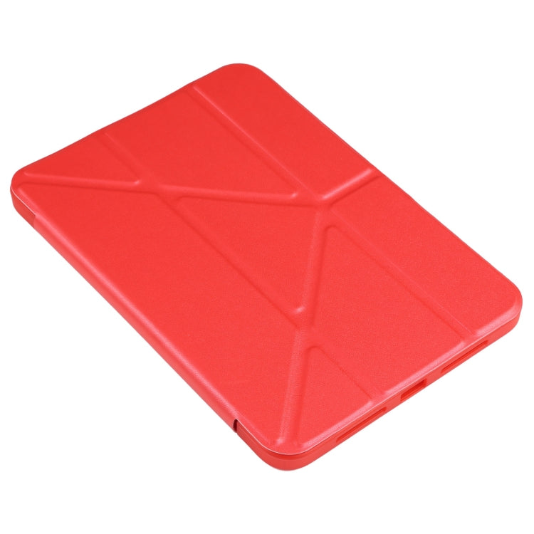 For iPad mini 6 TPU Horizontal Deformation Flip Leather Tablet Case with Holder