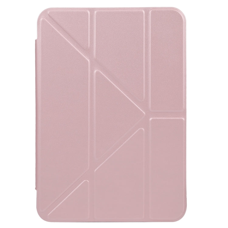 For iPad mini 6 TPU Horizontal Deformation Flip Leather Tablet Case with Holder