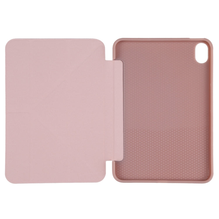 For iPad mini 6 TPU Horizontal Deformation Flip Leather Tablet Case with Holder