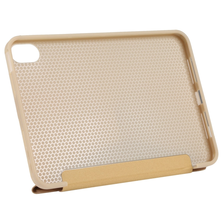 For iPad mini 6 TPU Horizontal Deformation Flip Leather Tablet Case with Holder