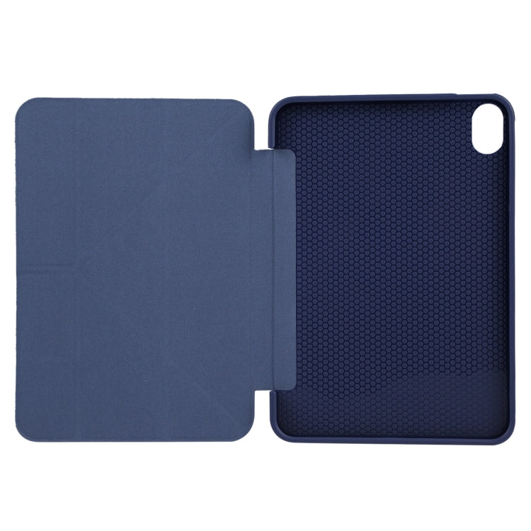 For iPad mini 6 TPU Horizontal Deformation Flip Leather Tablet Case with Holder