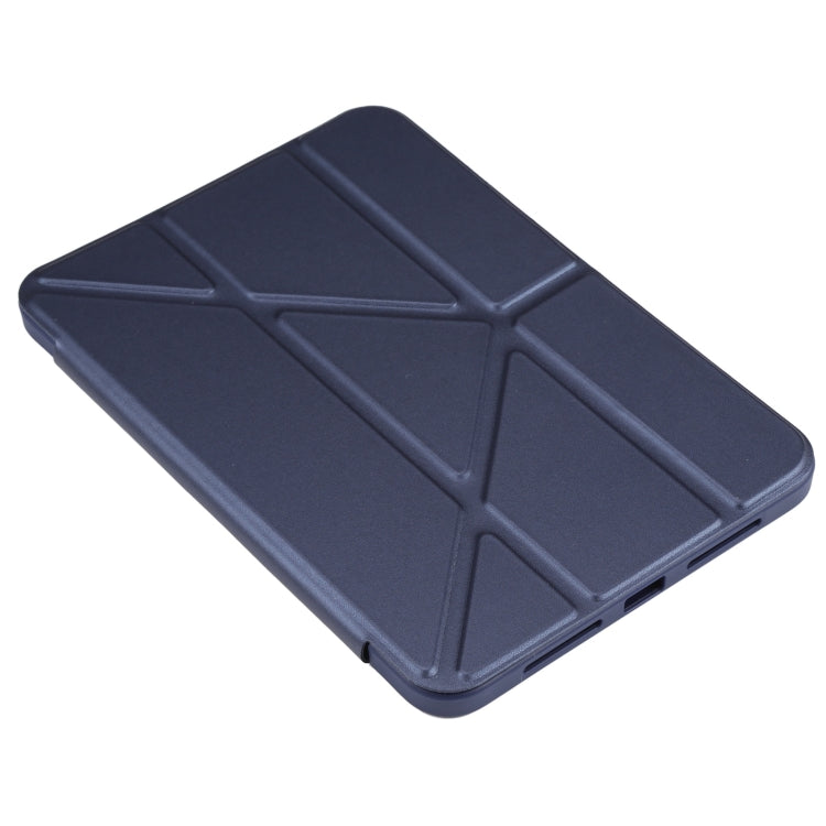 For iPad mini 6 TPU Horizontal Deformation Flip Leather Tablet Case with Holder
