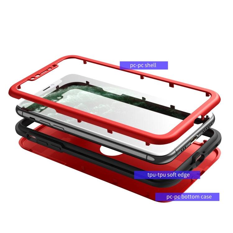 For iPhone 13 Pro 360 Degrees Full Package PC + TPU Combination Case