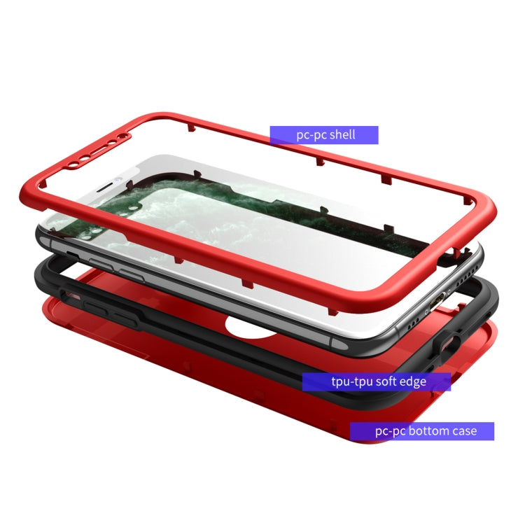 For iPhone 13 360 Degrees Full Package PC + TPU Combination Case