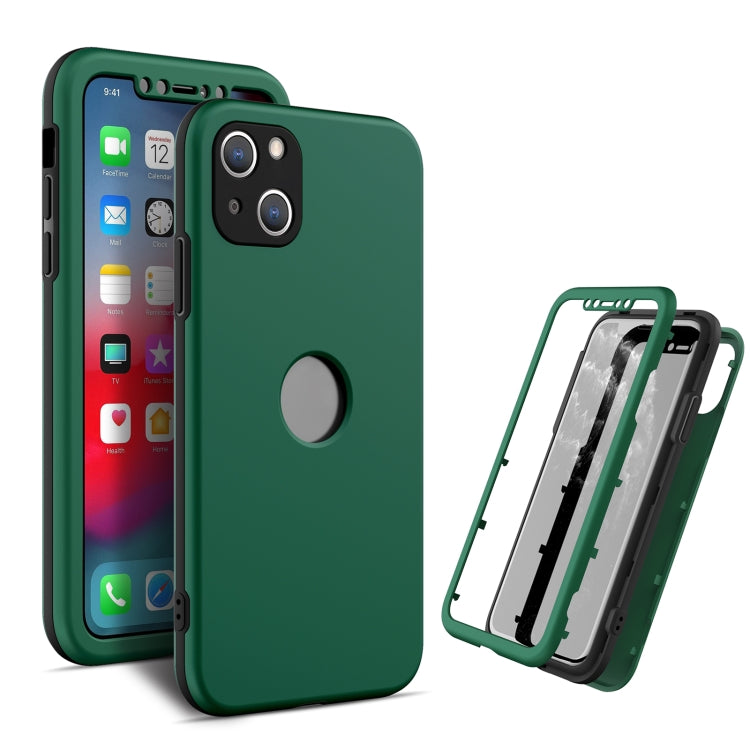 For iPhone 13 mini 360 Degrees Full Package PC + TPU Combination Case