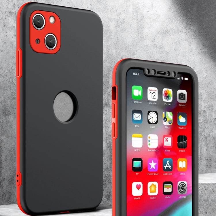 For iPhone 13 mini 360 Degrees Full Package PC + TPU Combination Case