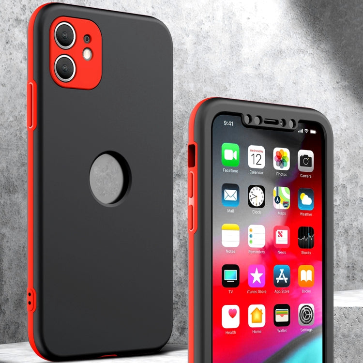 For iPhone 12 mini 360 Degrees Full Package PC + TPU Combination Case