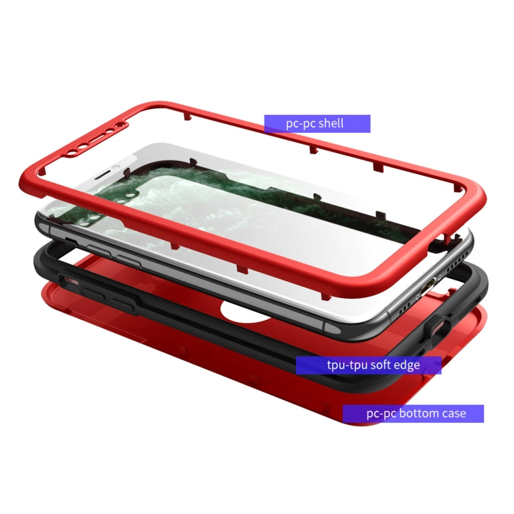 For iPhone 12 mini 360 Degrees Full Package PC + TPU Combination Case