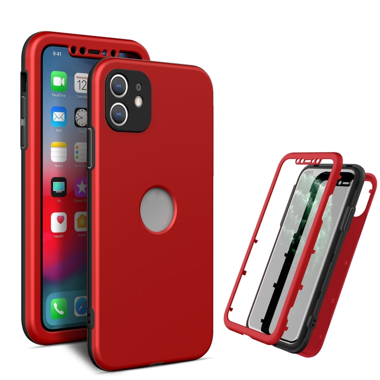 360 Degrees Full Package PC + TPU Combination Case For iPhone 11