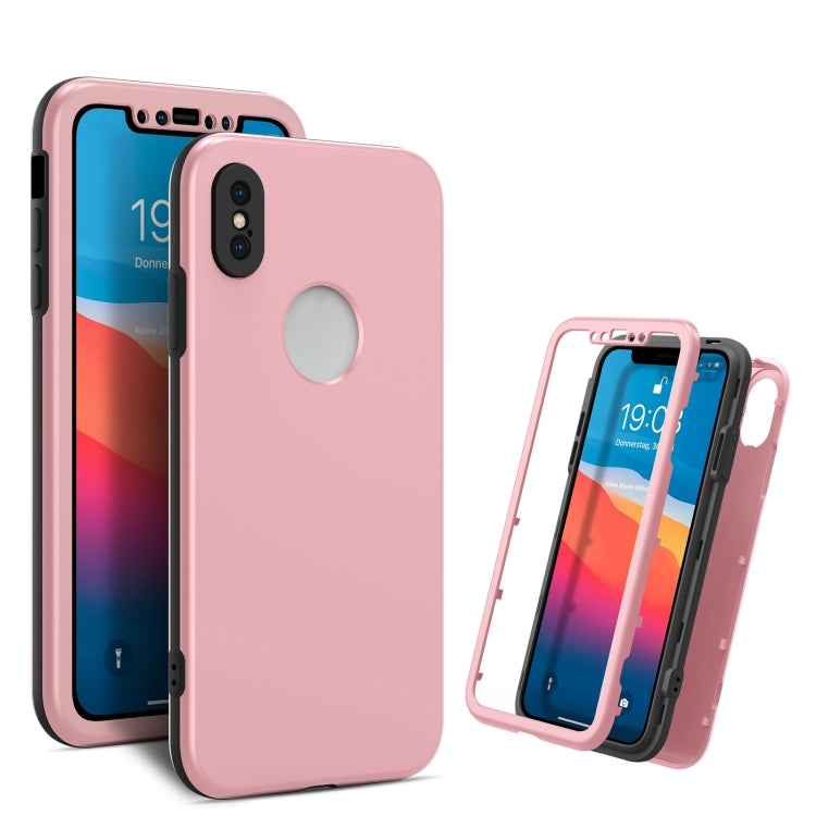 For iPhone X / XS 360 Degrees Full Package PC + TPU Combination Case