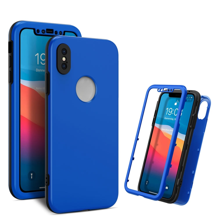 For iPhone X / XS 360 Degrees Full Package PC + TPU Combination Case