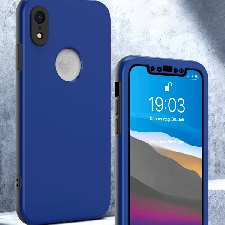 For iPhone XR 360 Degrees Full Package PC + TPU Combination Case