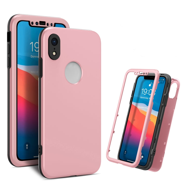 For iPhone XR 360 Degrees Full Package PC + TPU Combination Case