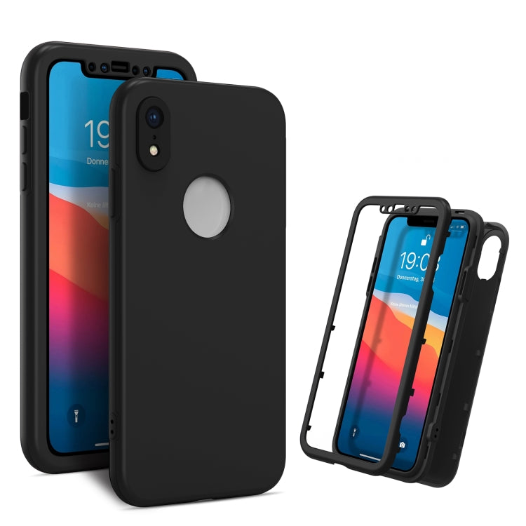 For iPhone XR 360 Degrees Full Package PC + TPU Combination Case