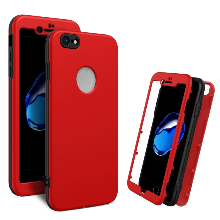 For iPhone 8 / 7 360 Degrees Full Package PC + TPU Combination Case