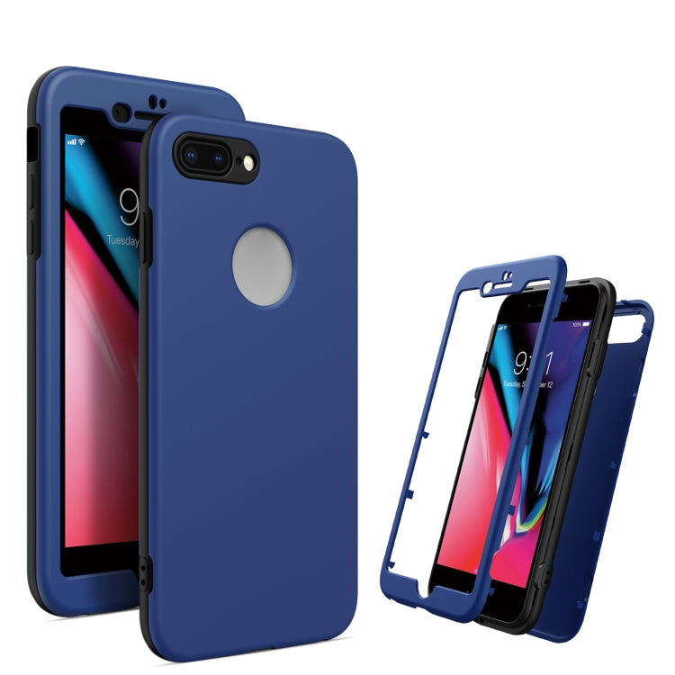 360 Degrees Full Package PC + TPU Combination Case For iPhone 8 Plus & 7 Plus
