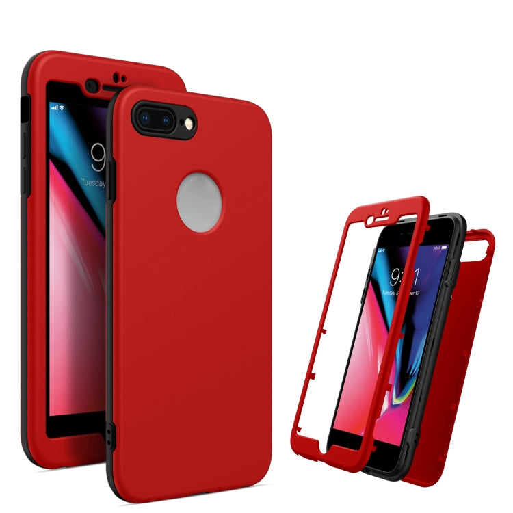 360 Degrees Full Package PC + TPU Combination Case For iPhone 8 Plus & 7 Plus