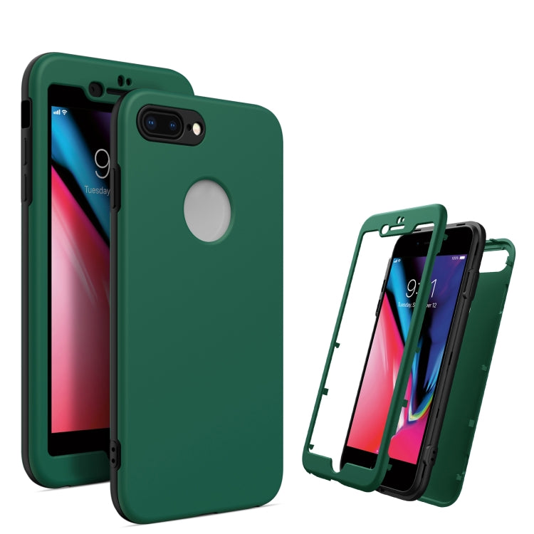 360 Degrees Full Package PC + TPU Combination Case For iPhone 8 Plus & 7 Plus