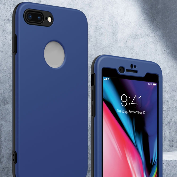 360 Degrees Full Package PC + TPU Combination Case For iPhone 8 Plus & 7 Plus