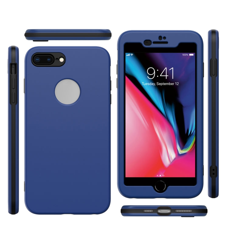 360 Degrees Full Package PC + TPU Combination Case For iPhone 8 Plus & 7 Plus