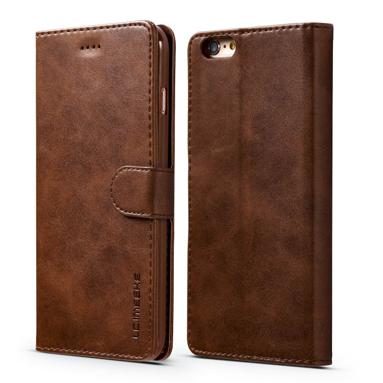 For iPhone 6 / 6s LC.IMEEKE Calf Texture Horizontal Flip Leather Case, with Holder & Card Slots & Wallet