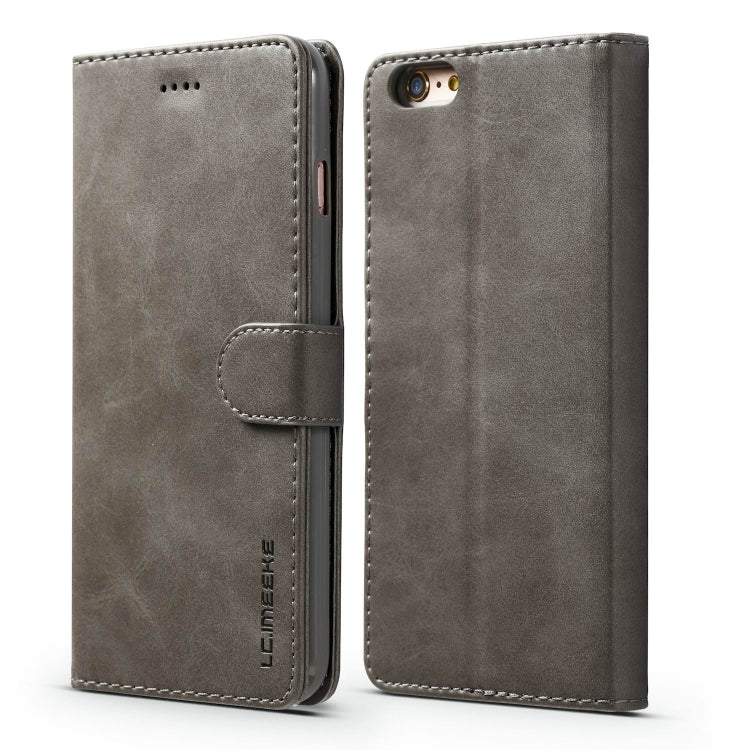 For iPhone 6 / 6s LC.IMEEKE Calf Texture Horizontal Flip Leather Case, with Holder & Card Slots & Wallet