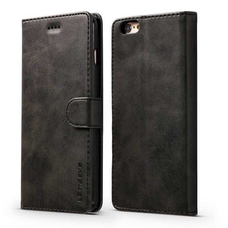 For iPhone 6 Plus / 6s Plus LC.IMEEKE Calf Texture Horizontal Flip Leather Case, with Holder & Card Slots & Wallet