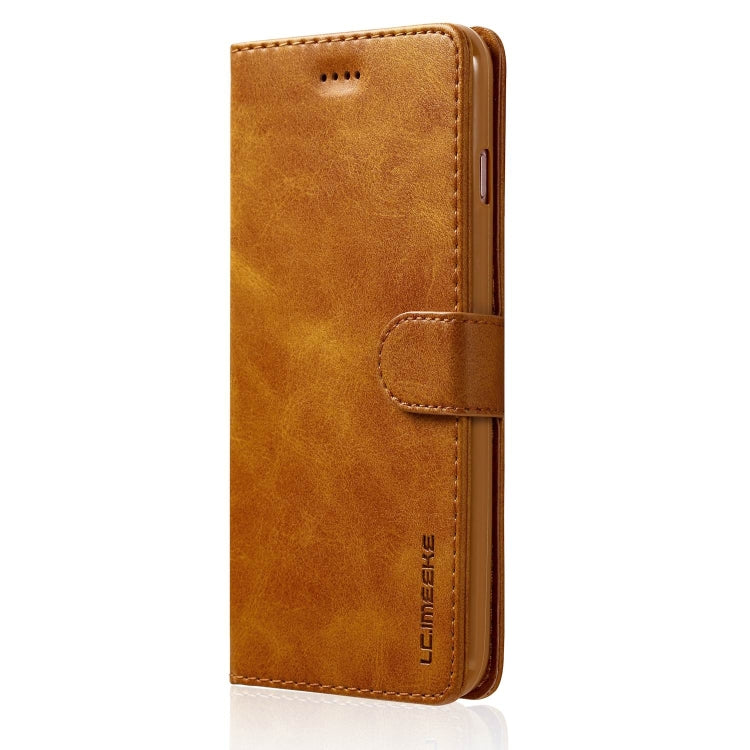 For iPhone 6 Plus / 6s Plus LC.IMEEKE Calf Texture Horizontal Flip Leather Case, with Holder & Card Slots & Wallet