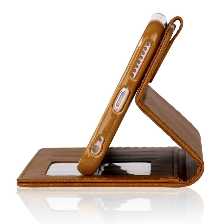 For iPhone 6 Plus / 6s Plus LC.IMEEKE Calf Texture Horizontal Flip Leather Case, with Holder & Card Slots & Wallet