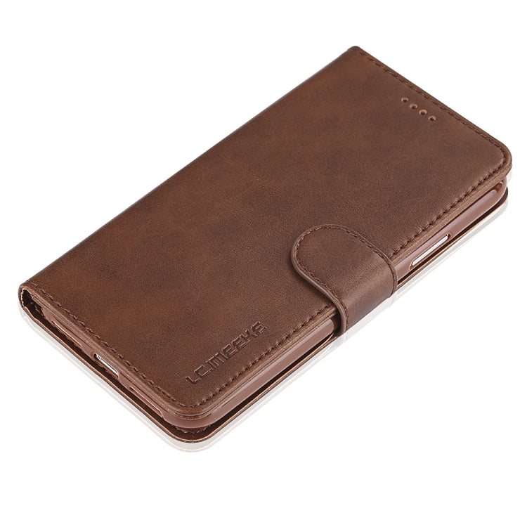For iPhone X / XS LC.IMEEKE Calf Texture Horizontal Flip Leather Case, with Holder & Card Slots & Wallet