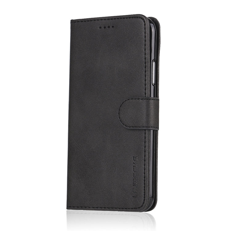 For iPhone X / XS LC.IMEEKE Calf Texture Horizontal Flip Leather Case, with Holder & Card Slots & Wallet