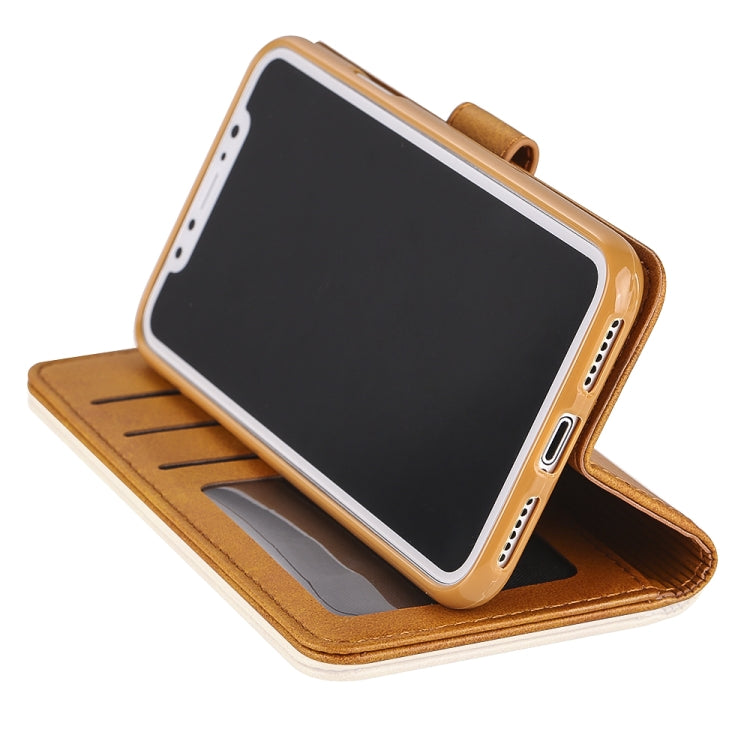 For iPhone X / XS LC.IMEEKE Calf Texture Horizontal Flip Leather Case, with Holder & Card Slots & Wallet