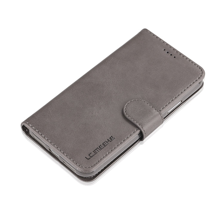 For iPhone X / XS LC.IMEEKE Calf Texture Horizontal Flip Leather Case, with Holder & Card Slots & Wallet