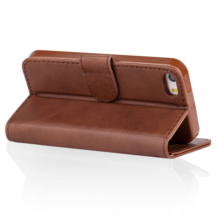 For iPhone 11 For iPhone 5 LC.IMEEKE Calf Texture Horizontal Flip Leather Case, with Holder & Card Slots & Wallet