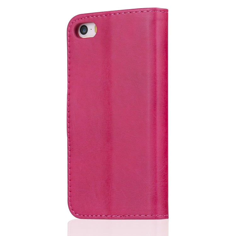 For iPhone 11 For iPhone 5 LC.IMEEKE Calf Texture Horizontal Flip Leather Case, with Holder & Card Slots & Wallet