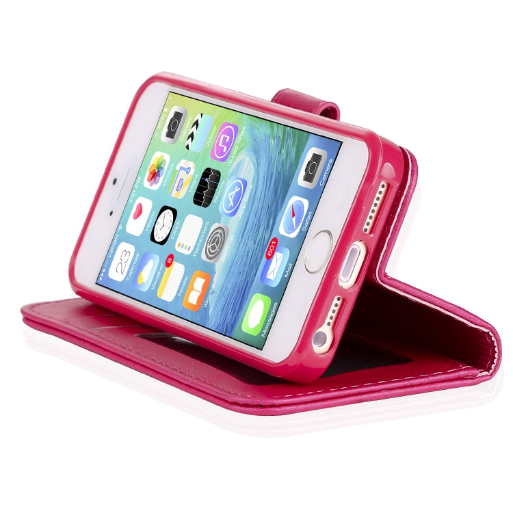 For iPhone 11 For iPhone 5 LC.IMEEKE Calf Texture Horizontal Flip Leather Case, with Holder & Card Slots & Wallet