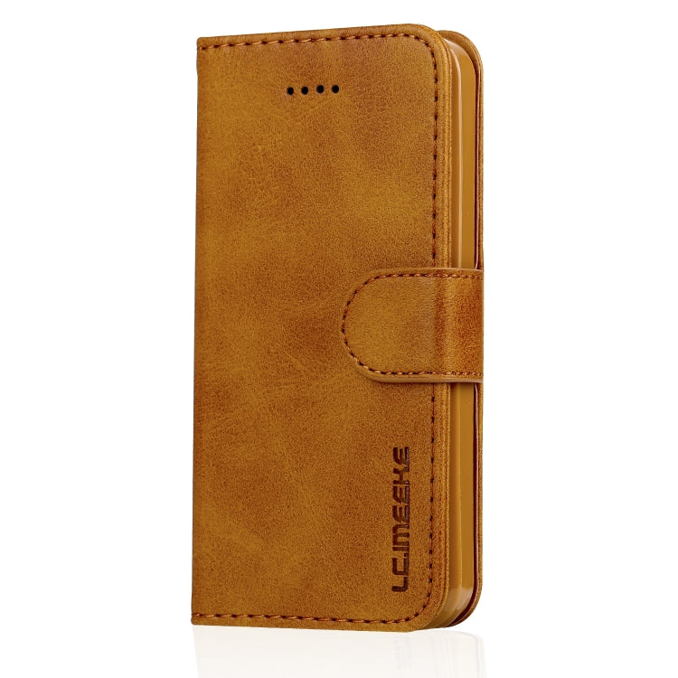 For iPhone 11 For iPhone 5 LC.IMEEKE Calf Texture Horizontal Flip Leather Case, with Holder & Card Slots & Wallet