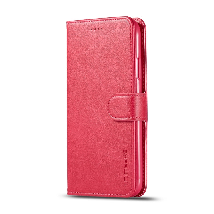 For iPhone 11 LC.IMEEKE Calf Texture Horizontal Flip Leather Case, with Holder & Card Slots & Wallet