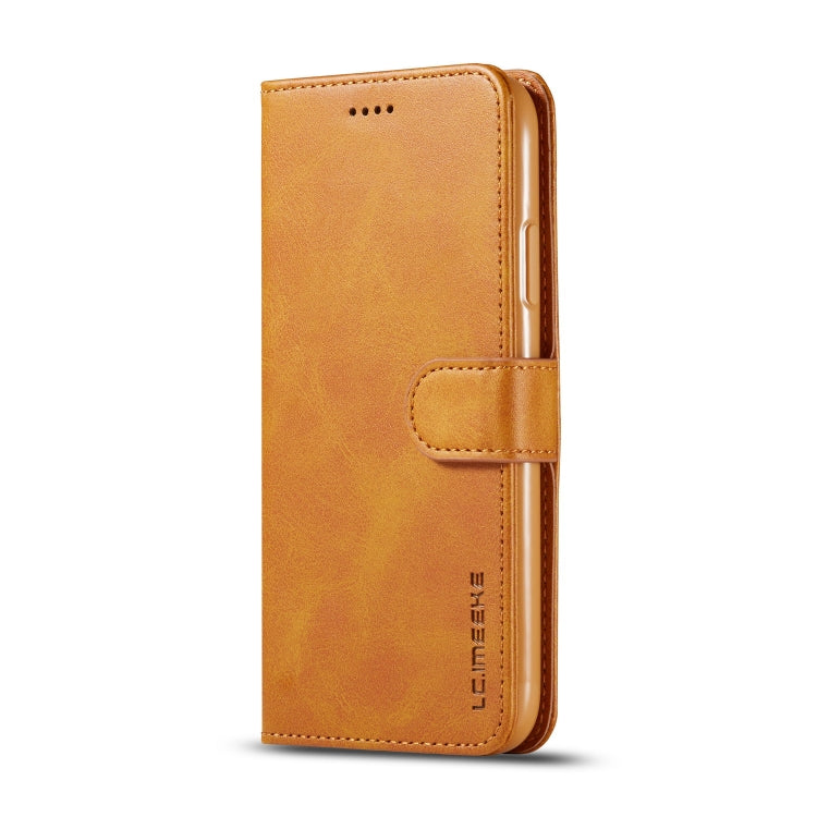 For iPhone 11 LC.IMEEKE Calf Texture Horizontal Flip Leather Case, with Holder & Card Slots & Wallet