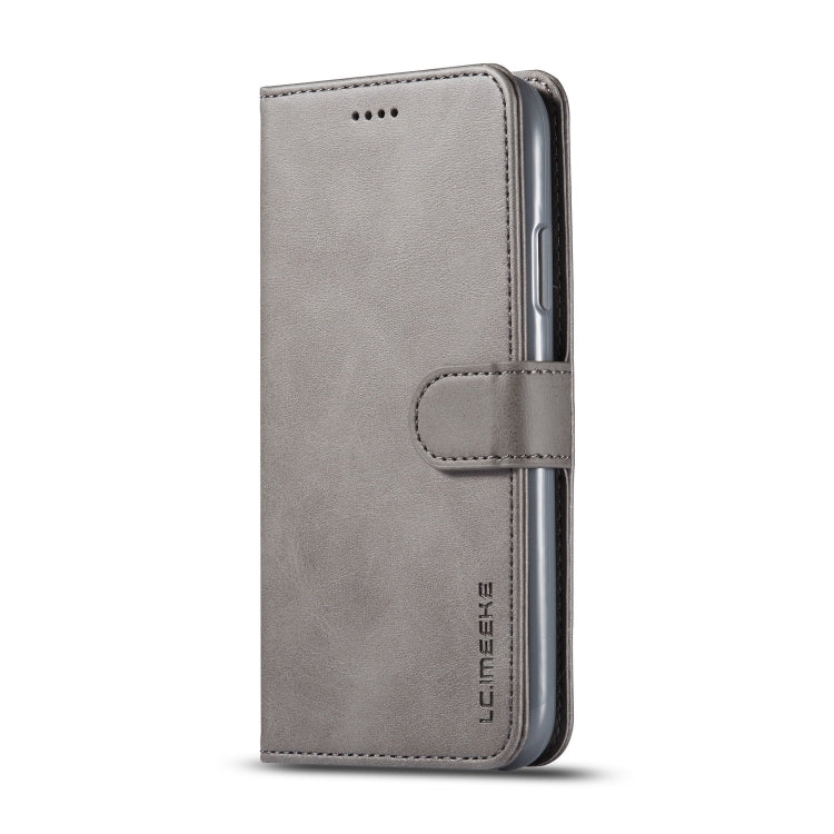 For iPhone 11 LC.IMEEKE Calf Texture Horizontal Flip Leather Case, with Holder & Card Slots & Wallet