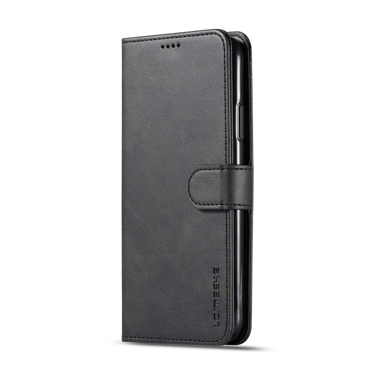 For iPhone 11 Pro Max LC.IMEEKE Calf Texture Horizontal Flip Leather Case, with Holder & Card Slots & Wallet