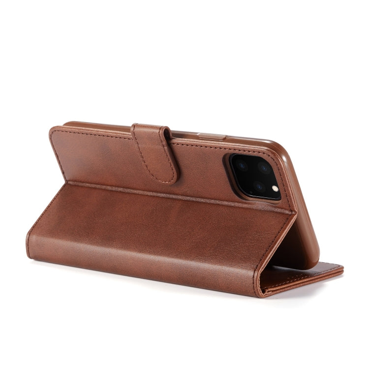 For iPhone 11 Pro Max LC.IMEEKE Calf Texture Horizontal Flip Leather Case, with Holder & Card Slots & Wallet