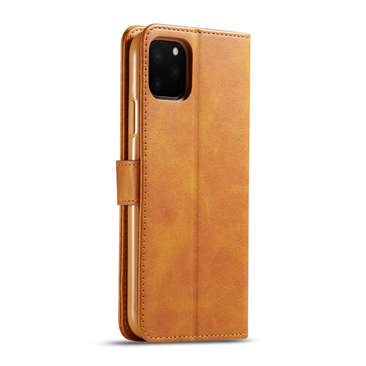 For iPhone 11 Pro Max LC.IMEEKE Calf Texture Horizontal Flip Leather Case, with Holder & Card Slots & Wallet