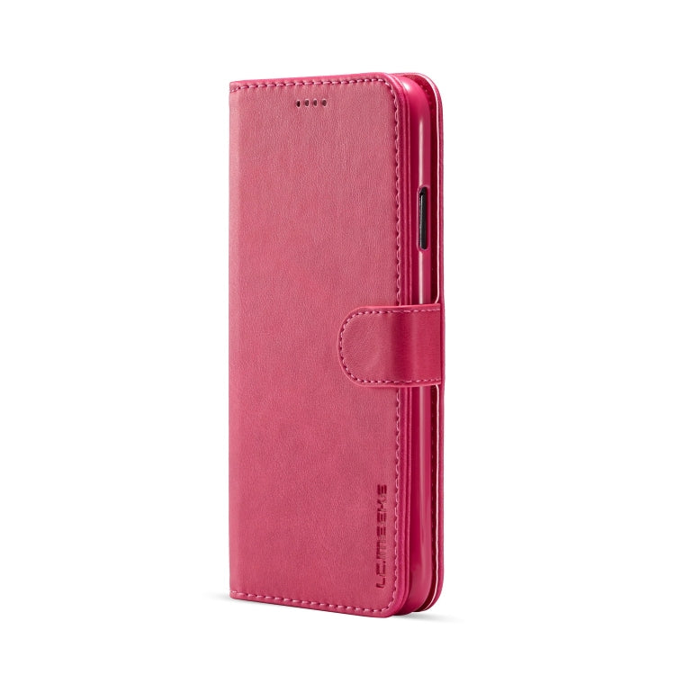 For iPhone XS Max LC.IMEEKE Calf Texture Horizontal Flip Leather Case, with Holder & Card Slots & Wallet