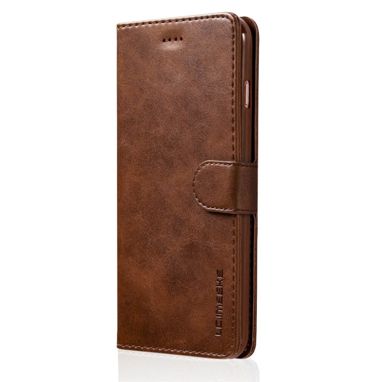For iPhone 8 Plus / 7 Plus LC.IMEEKE Calf Texture Horizontal Flip Leather Case, with Holder & Card Slots & Wallet
