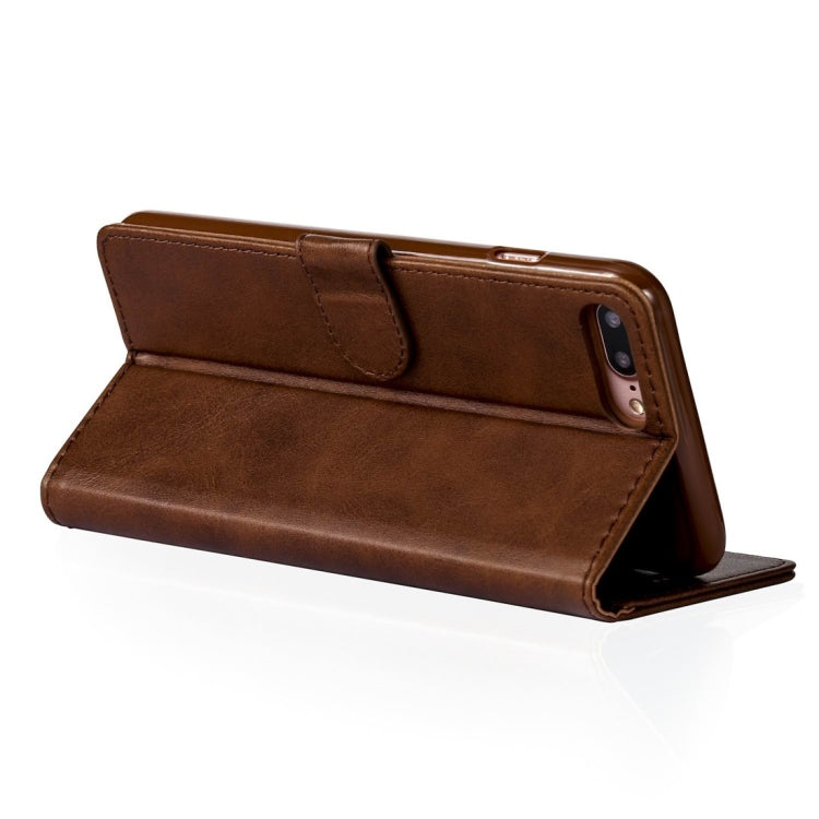 For iPhone 8 Plus / 7 Plus LC.IMEEKE Calf Texture Horizontal Flip Leather Case, with Holder & Card Slots & Wallet
