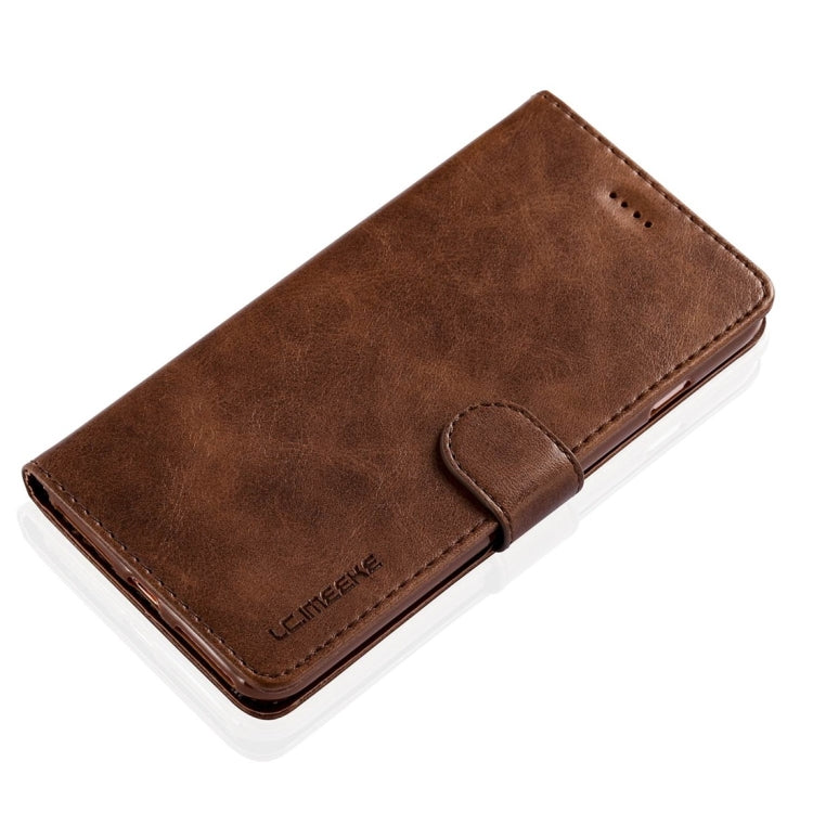 For iPhone 8 Plus / 7 Plus LC.IMEEKE Calf Texture Horizontal Flip Leather Case, with Holder & Card Slots & Wallet