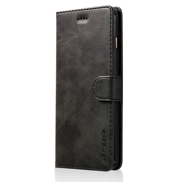 For iPhone 8 Plus / 7 Plus LC.IMEEKE Calf Texture Horizontal Flip Leather Case, with Holder & Card Slots & Wallet